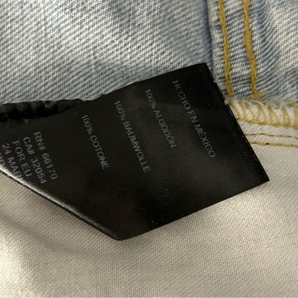 BDG Urban Outfitters Jeans Women’s Size 29 Blue Baggy Denim Wide Leg High Rise - Picture 6 of 11